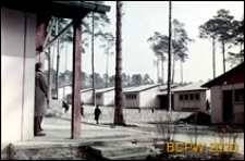 Szkoła 1000-lecia na Głębokiem, widok ogólny pawilonów klasowych, Szczecin