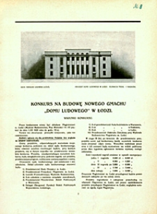 Architektura i Budownictwo 1926 nr 8