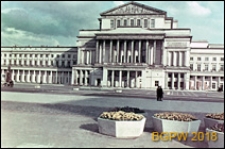 Teatr Wielki Opery i Baletu przy Placu Teatralnym 1, fasada, Warszawa