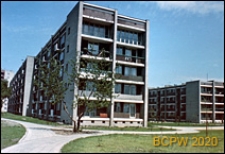 Osiedle mieszkaniowe Żoliborz Południowy, fragment zabudowy, Warszawa