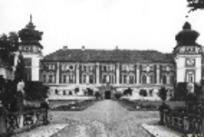 Zamek Lubomirskich w Łańcucie. Fasada