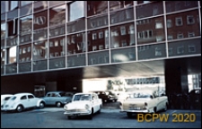 Biurowiec firmy Malmstr&oslash;m przy ulicy Nyropsgade, fragment elewacji budynku, Kopenhaga, Dania