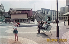 Kino Fontänen, elewacja frontowa budynku, Sztokholm-Vällingby, Szwecja