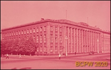 Budynek byłej Ambasady Niemiec na placu św. Izaaka w Petersburgu, widok naroża budynku, Sankt Petersburg, Rosja