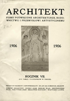 Architekt 1906 z.2
