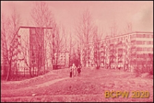 Osiedle mieszkaniowe, fragment zabudowy, Moskwa, Rosja