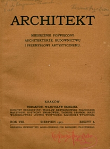 Architekt 1907 z. 8