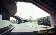 Dzielnica Esposizione Universale di Roma, Pałac Sportu, obejście z zewnątrz, Rzym, Włochy