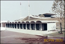 Welodrom, pawilon pomocniczy, widok zewnętrzny, Rzym, Włochy