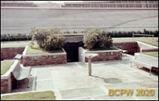 Welodrom, fragment pomieszczenia z urządzeniami sanitarnymi, widok zewnętrzny, Rzym, Włochy