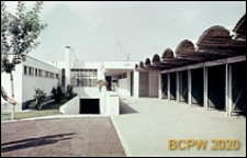 Welodrom, pawilony pomieszczeń pomocniczych, widok zewnętrzny, Rzym, Włochy