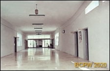 Welodrom, pawilon pomieszczeń pomocniczych, hall, Rzym, Włochy