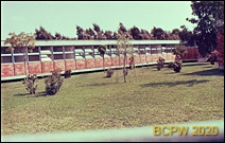 Ośrodek sportowy Acqua Acetosa, pawilony, widok og&oacute;lny, Rzym, Włochy