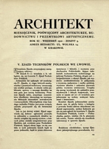 Architekt 1910 z. 9