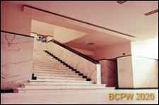 Ratusz miejski, wnętrze, klatka schodowa, Hilversum, Niderlandy