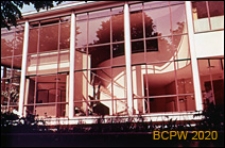 Budynek nowego Studia, wewnętrzna klatka schodowa, Hilversum, Niderlandy