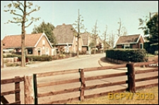 Domy rybackie, widok od strony ulicy, Huizen, Niderlandy