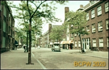 Ulica w centrum miasta, Schiedam, Niderlandy