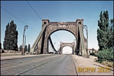 Most Grunwaldzki, widok og&oacute;lny od strony wjazdu na most, Wrocław