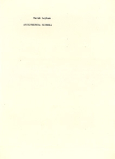 Architektura rzymska