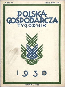Polska Gospodarcza 1930 nr 40