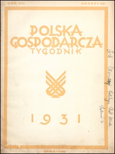 Polska Gospodarcza 1931 nr 30
