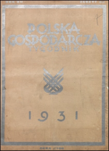 Polska Gospodarcza 1931 nr 52