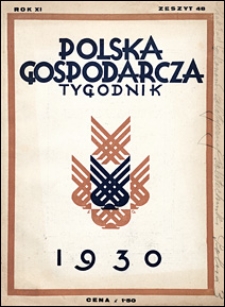 Polska Gospodarcza 1930 nr 48