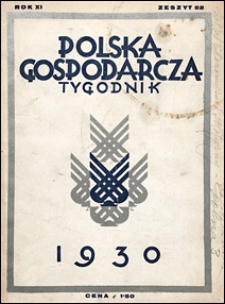 Polska Gospodarcza 1930 nr 52