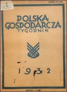 Polska Gospodarcza 1932 nr 28