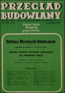 Przegląd Budowlany 1945 nr 2