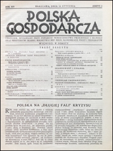 Polska Gospodarcza 1933 nr 2