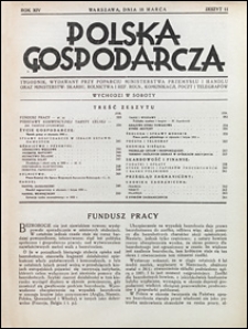 Polska Gospodarcza 1933 nr 11