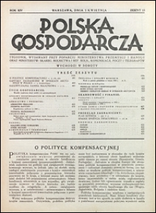 Polska Gospodarcza 1933 nr 13
