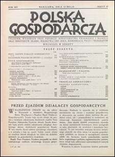 Polska Gospodarcza 1933 nr 19