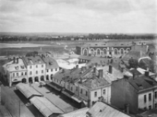Panorama Zamościa z wieży ratusza