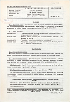 Agregaty grzewcze na paliwa płynne - Zawory elektromagnetyczne - Og&oacute;lne wymagania i badania BN-71/2031-05 / Zjednoczenie Przedsiębiorstw Remontowych Maszyn i Urządzeń Budownictwa.