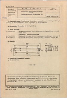 Urządzenia transportu pneumatycznego - Uszczelka nasady i łącznika 80 BN-71/2087-03 / Zjednoczenie Przedsiębiorstw Remontowych Maszyn i Urządzeń Budownictwa.
