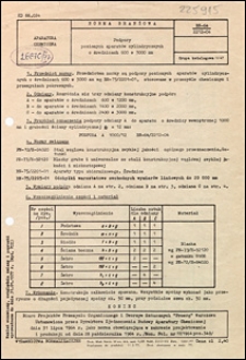 Podpory poziomych aparat&oacute;w cylindrycznych o średnicach 600 &divide; 3000 mm BN-64/2212-04 / Instytucja opracowująca normę: Biuro Projekt&oacute;w Przemysłu Organicznego i Tworzyw Sztucznych "PROERG" Warszawa.