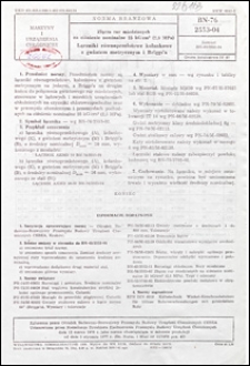 Złącza rur miedzianych na ciśnienie nominalne 25 kG/cm2 (2,5 MPa) - Łączniki r&oacute;wnoprzelotowe kolankowe z gwintem metrycznym i Briggs&rsquo;a BN-76/2553-04 / Ośrodek Badawczo-Rozwojowy Przemysłu Budowy Urządzeń Chemicznych CEBEA.