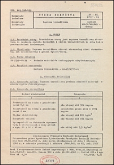 Zaprawa termalitowa BN-65/6757-01 / Zjednoczenie Przemysłu Izolacji Budowlanej.