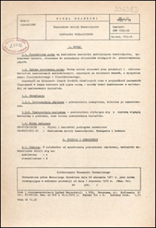 Kamionkowe wyroby kwasoodporne - Kształtki wykładzinowe BN-71/7045-18 / Zjednoczenie Przemysłu Ceramicznego.