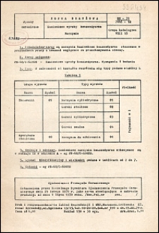Kamionkowe wyroby kwasoodporne - Naczynia BN-70/7045-12 / Zjednoczenie Przemysłu Ceramicznego.