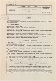 Wentylacja - Urządzenia tlenowe szpitalne - Punkty poboru BN-72/8868-03 / Centralny Ośrodek Badawczo-Rozwojowy Techniki Instalacyjnej "INSTAL" ; Zjednoczenie Przedsiębiorstw Instalacji Przemysłowych "Instal".
