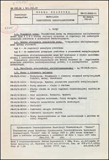 Wentylacja - Przepustnice wielopłaszczyznowe BN-70/8865-01 / Zjednoczenie Przedsiębiorstw Instalacji Przemysłowych "Instal" .