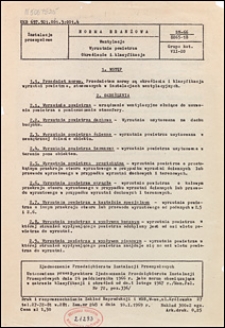 Wentylacja - Wyrzutnie powietrza - Określenie i klasyfikacja BN-66/8865-18 / Zjednoczenie Przedsiębiorstw Instalacji Przemysłowych.