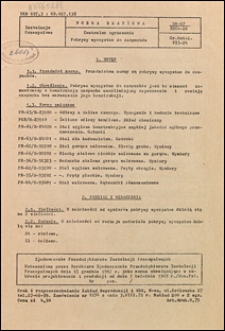 Centralne ogrzewanie - Pokrywy wyczystne do czopuch&oacute;w BN-67/8864-20 / Zjednoczenie Przedsiębiorstw Instalacji Przemysłowych.