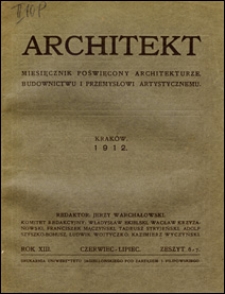 Architekt 1912 z. 6-7
