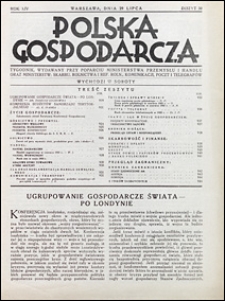 Polska Gospodarcza 1933 nr 30