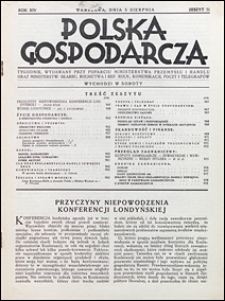 Polska Gospodarcza 1933 nr 31